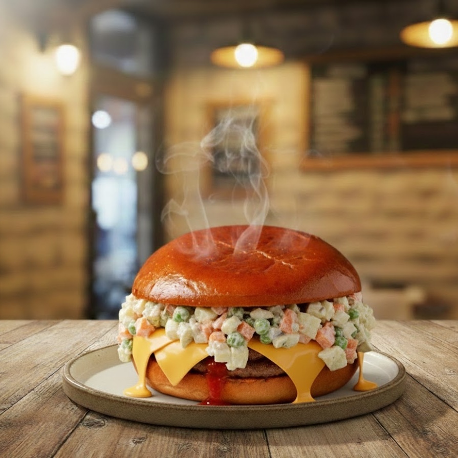 Atom Islak Hamburger