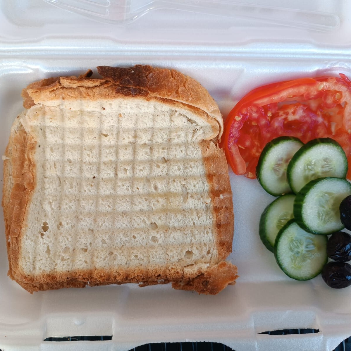 Kare Tost Ekmeği Kaşarlı