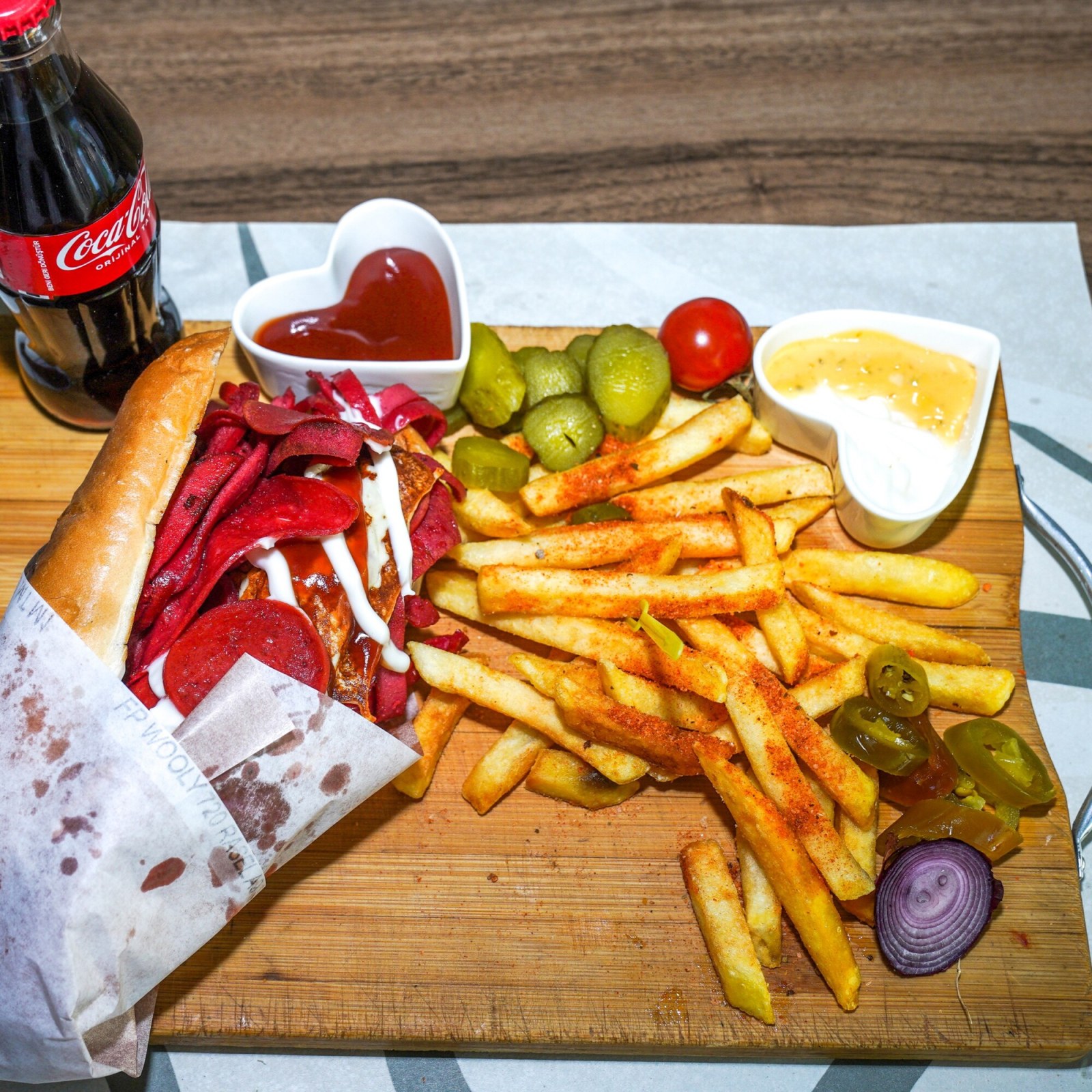 Double Karışık Menü