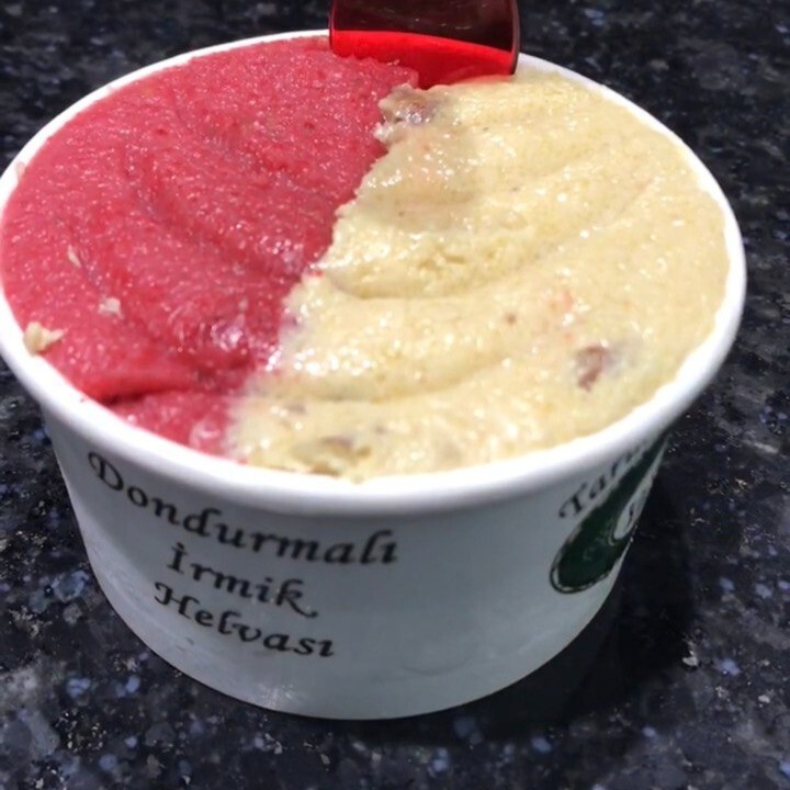 Antep Fıstıklı-Frambuaz (200cc)dondurmalı