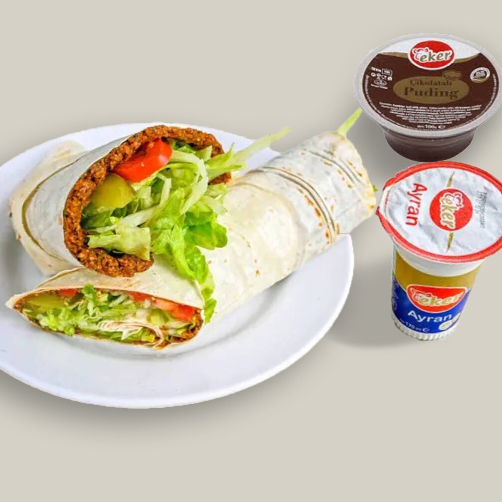 Lades Çiğ Köfte Dürüm Menü