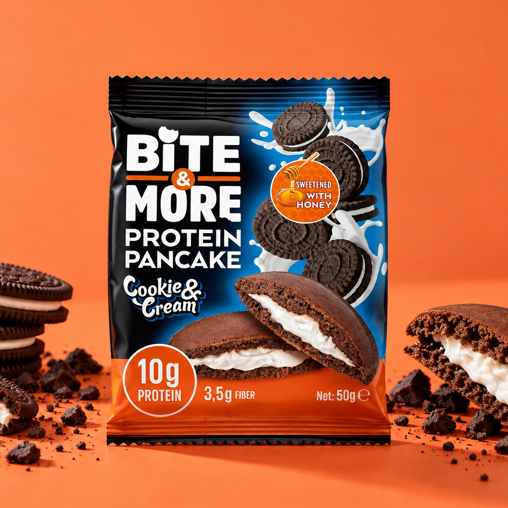 Bite&More Protein Pancake Cookie Cream