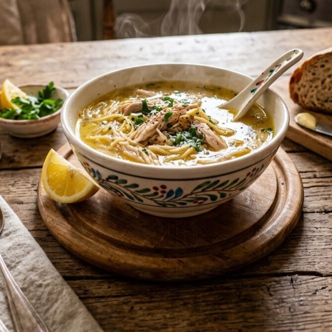 Tavuk Suyu Çorbası