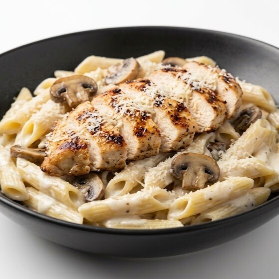 Tavuklu Mantarlı Penne