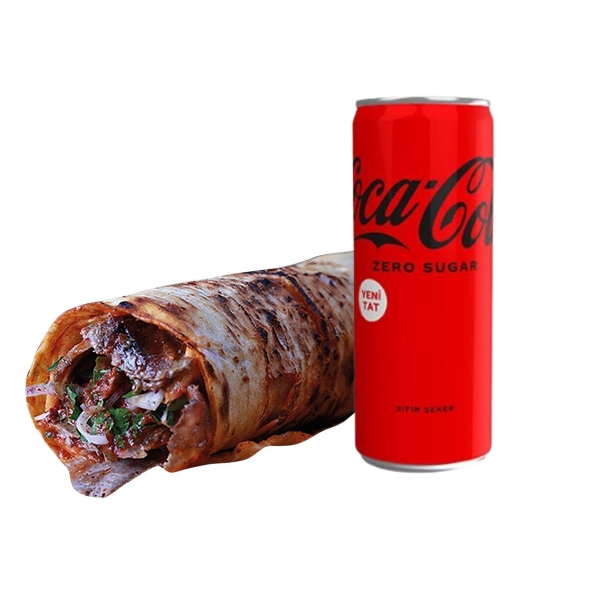 Coca-Cola'lı Ekonomik Et Dürüm Menü