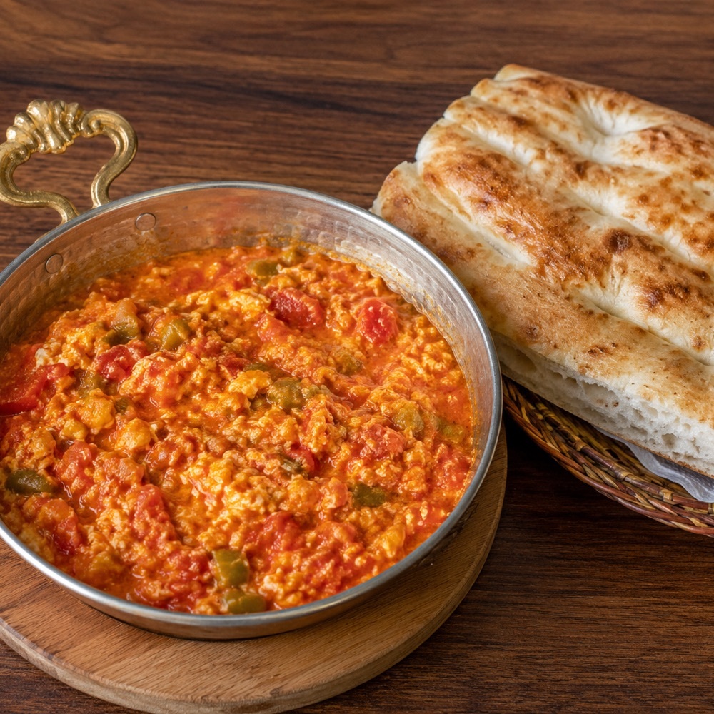 1 Kişilik Sucuklu Menemen