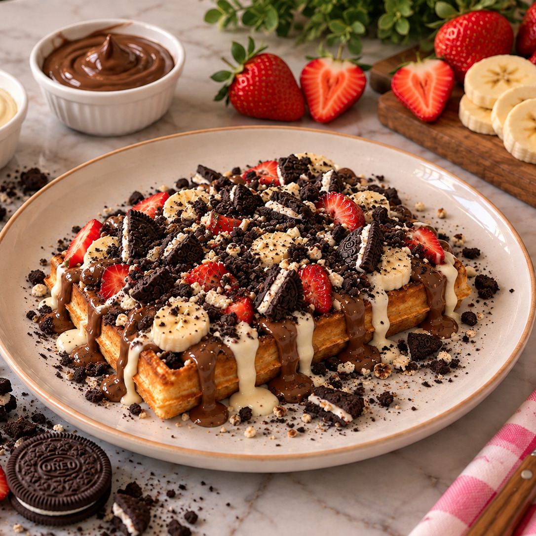 Lizz Oreo Waffle