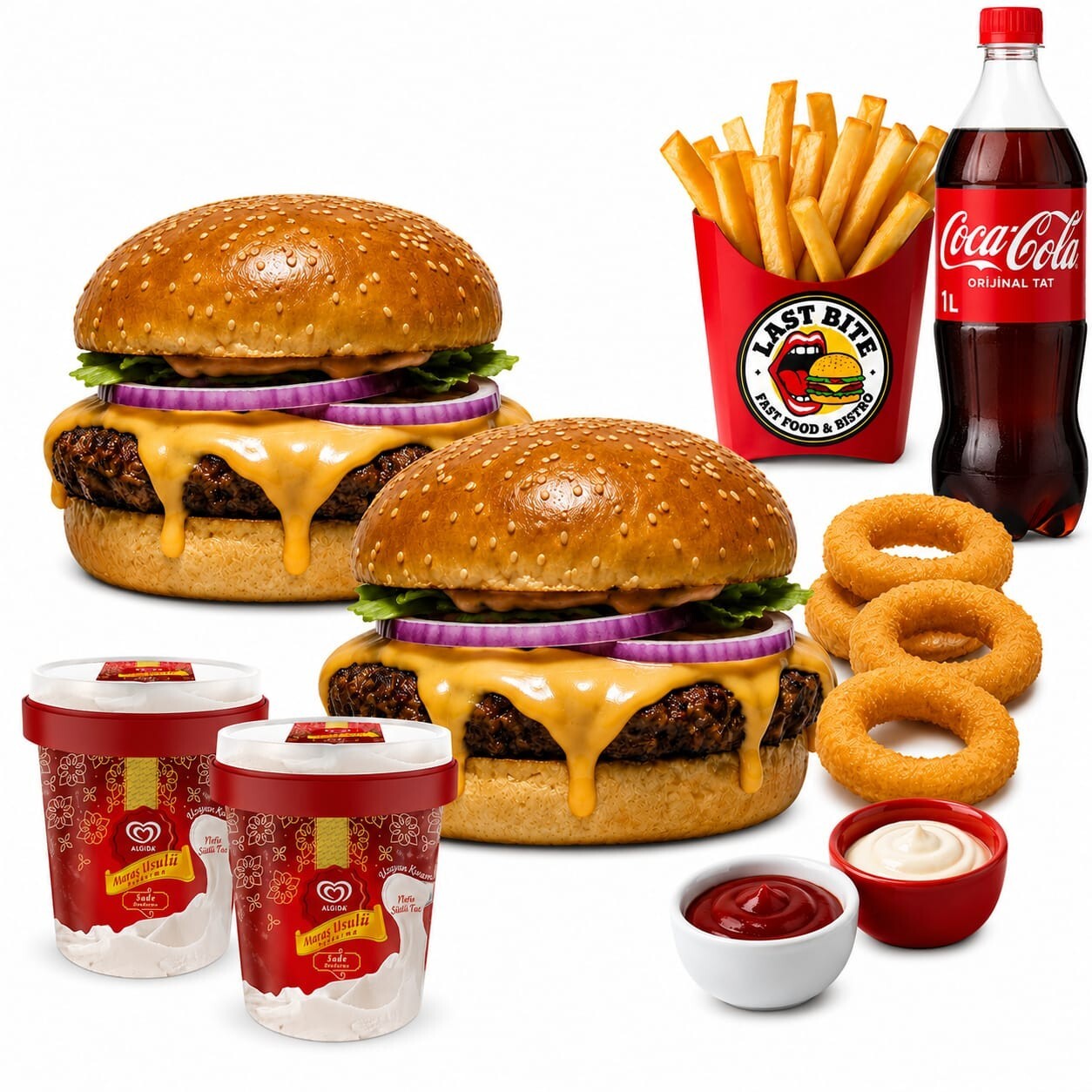 Lastbite Double Feast Menü