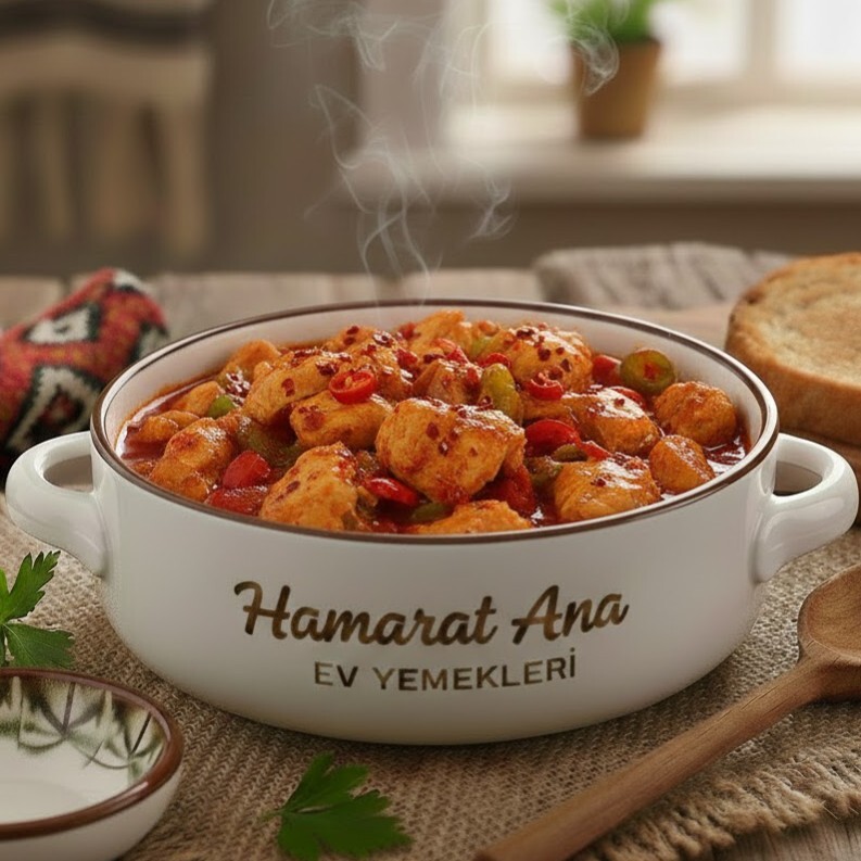 Hamarat Ana'dan Acılı Tavuk Sote