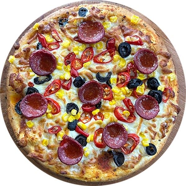 Acılı Sucuklu Pizza