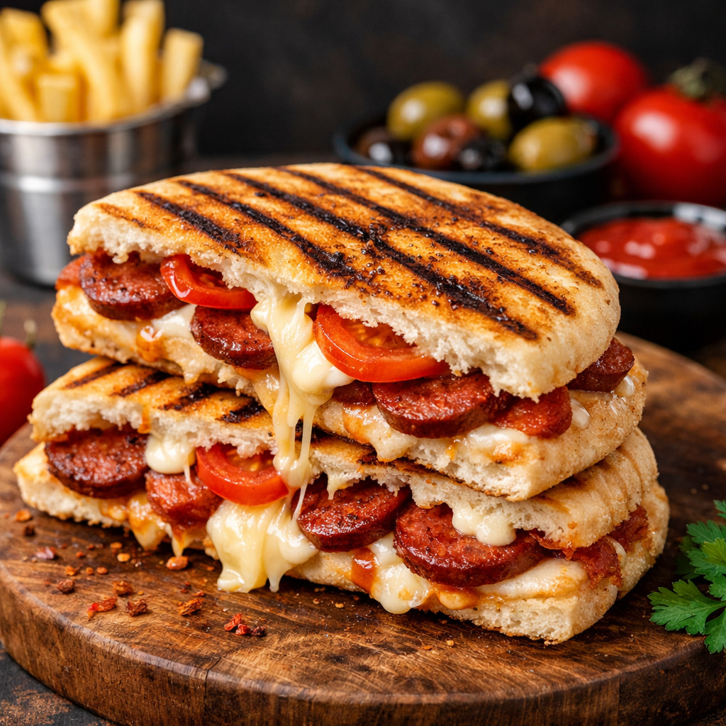 Bazlamalı Tost - Karışık