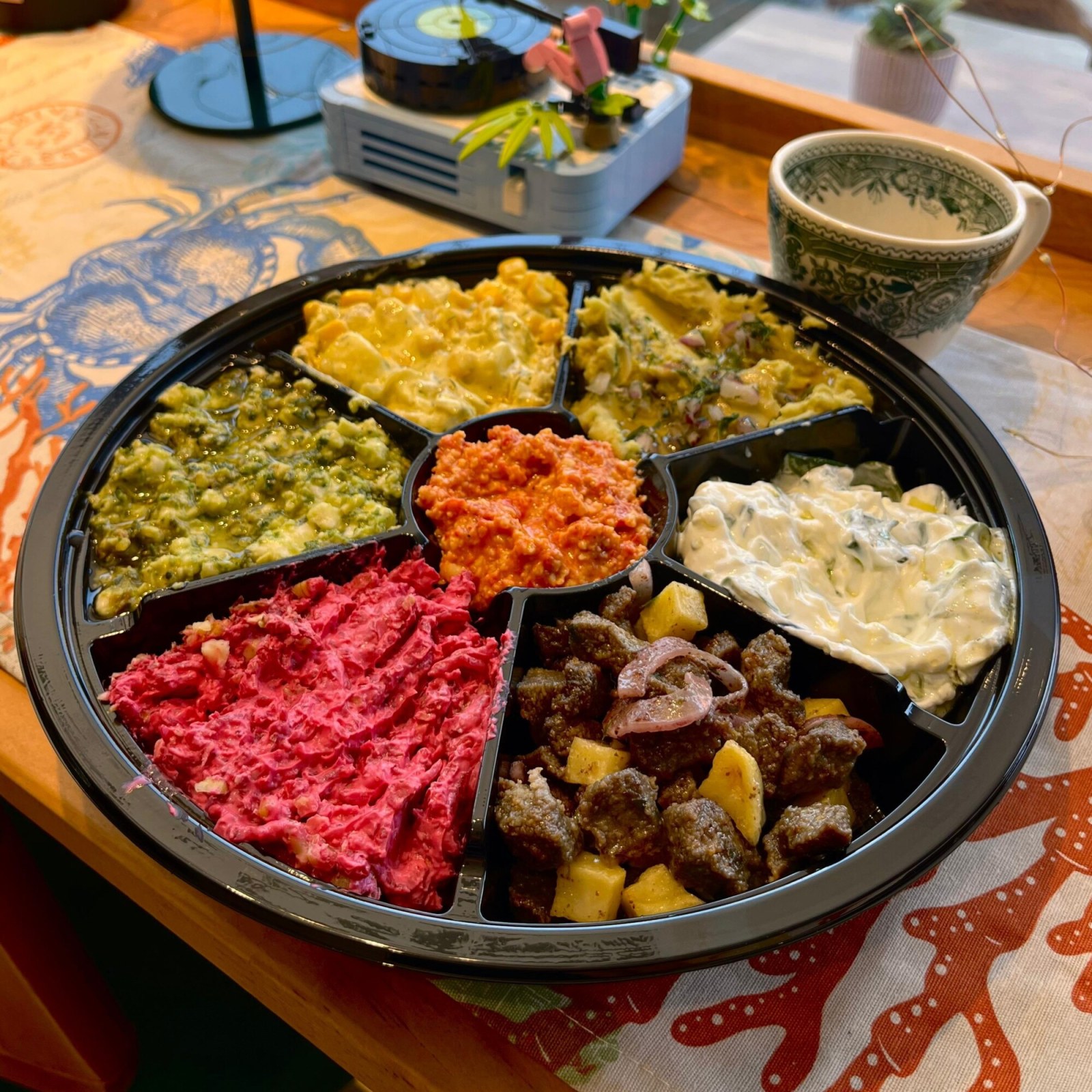 7' li Meze Tabağı