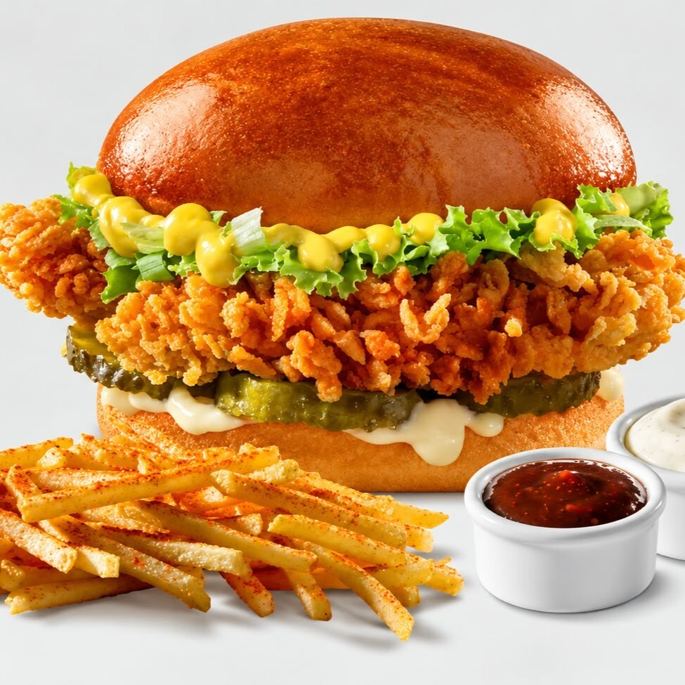 Craft Ranch Burger Menü
