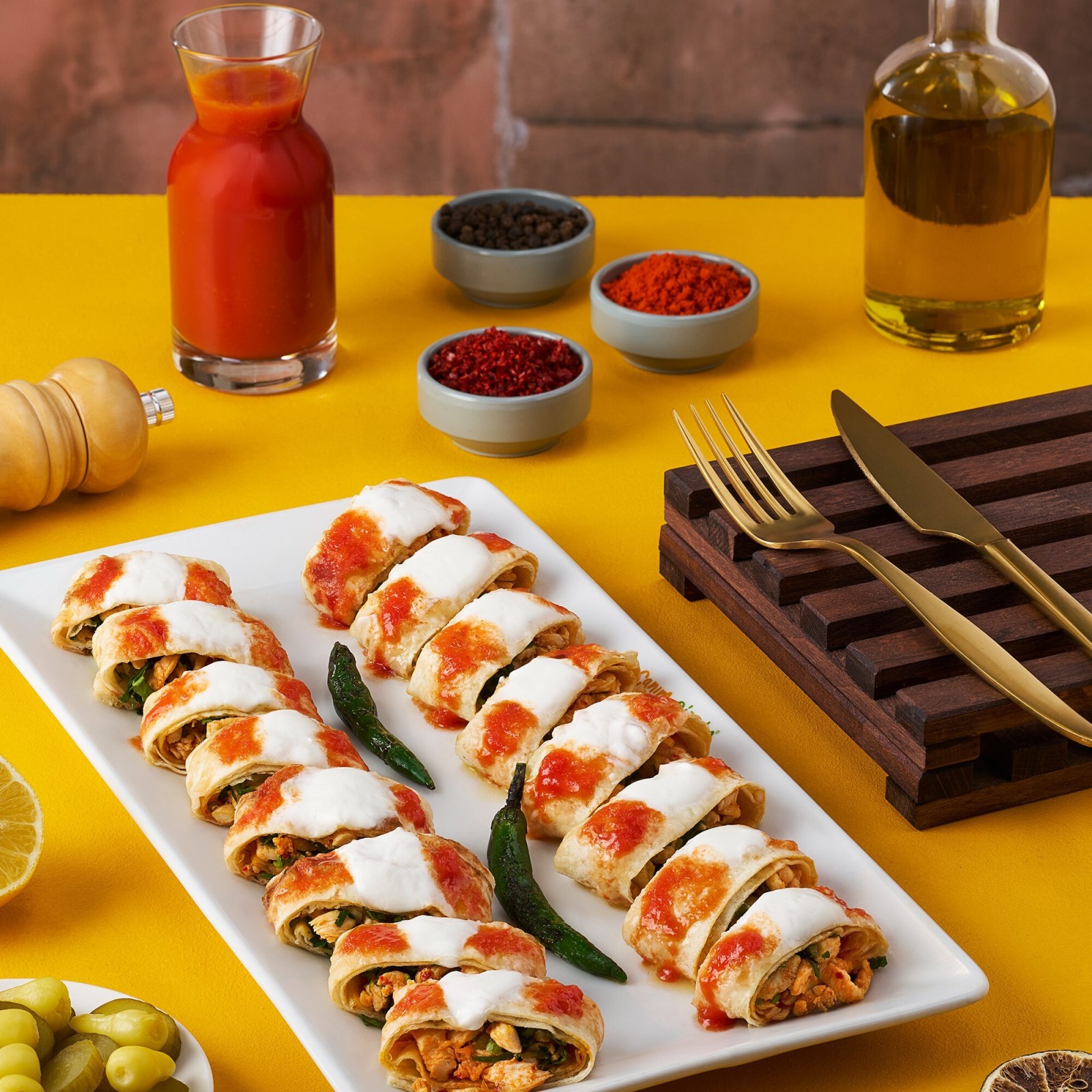 Large Yoğurtlu Tavuk Tantuni