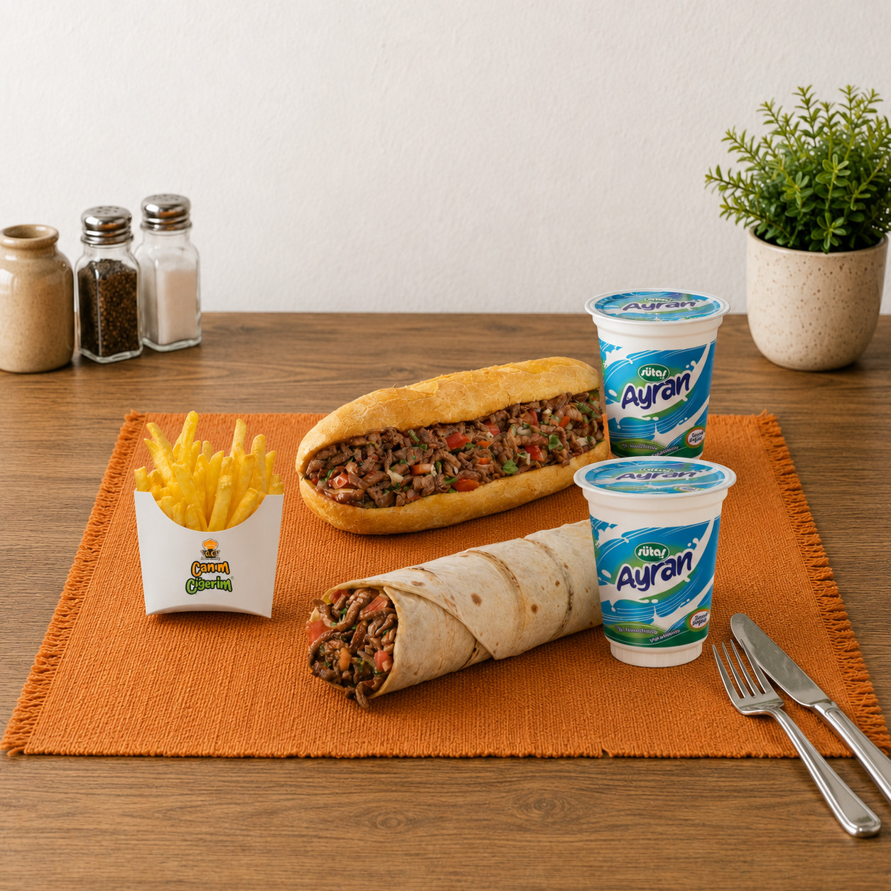 Duble Et Tantuni Menü