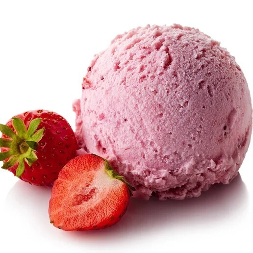 Çilek Aromalı Dondurma (1 kg)