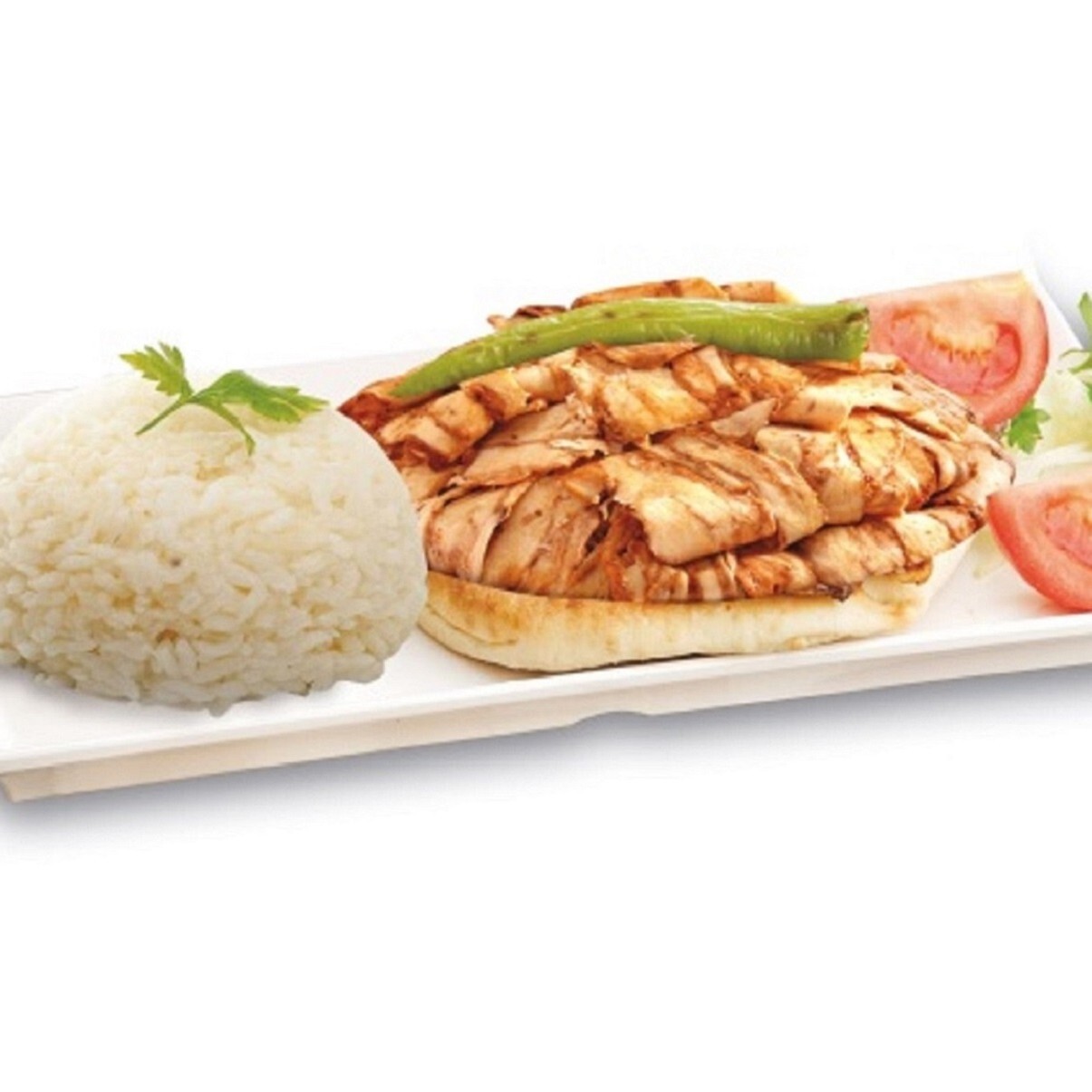Pilav Üstü Tavuk Döner (100 gr.)