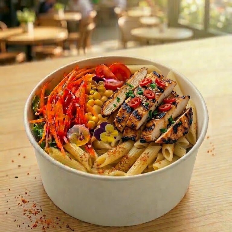 Kovada Izgara Tavuklu Penne