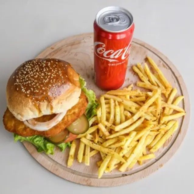 Tavuk Burger Menü