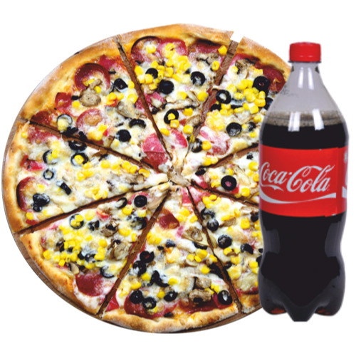 Ortaboy Pizza + 1 Litre İçecek