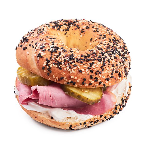 Dana Fümeli Bagel Sandviç