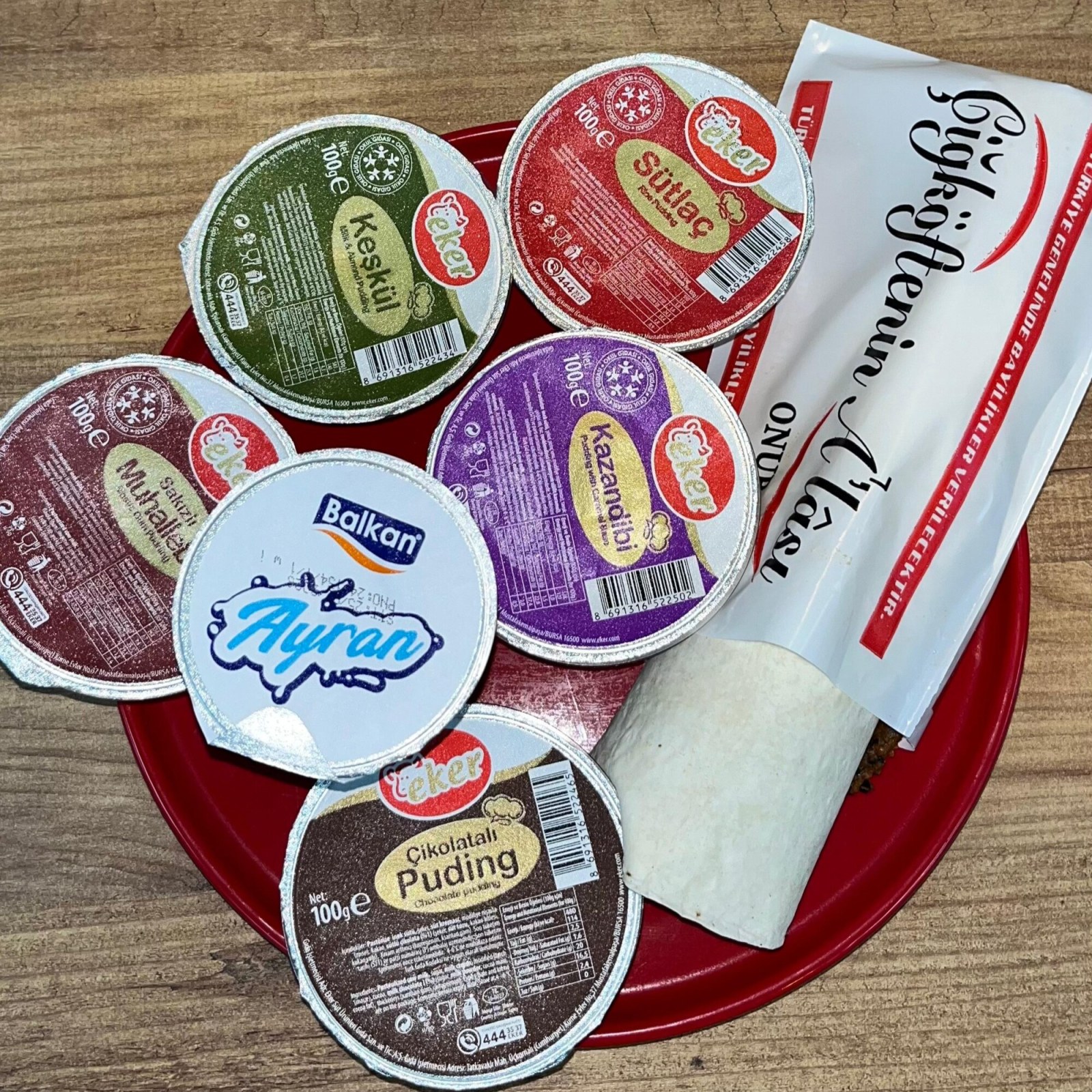 Öğrenci Menü Çiğ Köfte Dürüm + Ayran 170mL