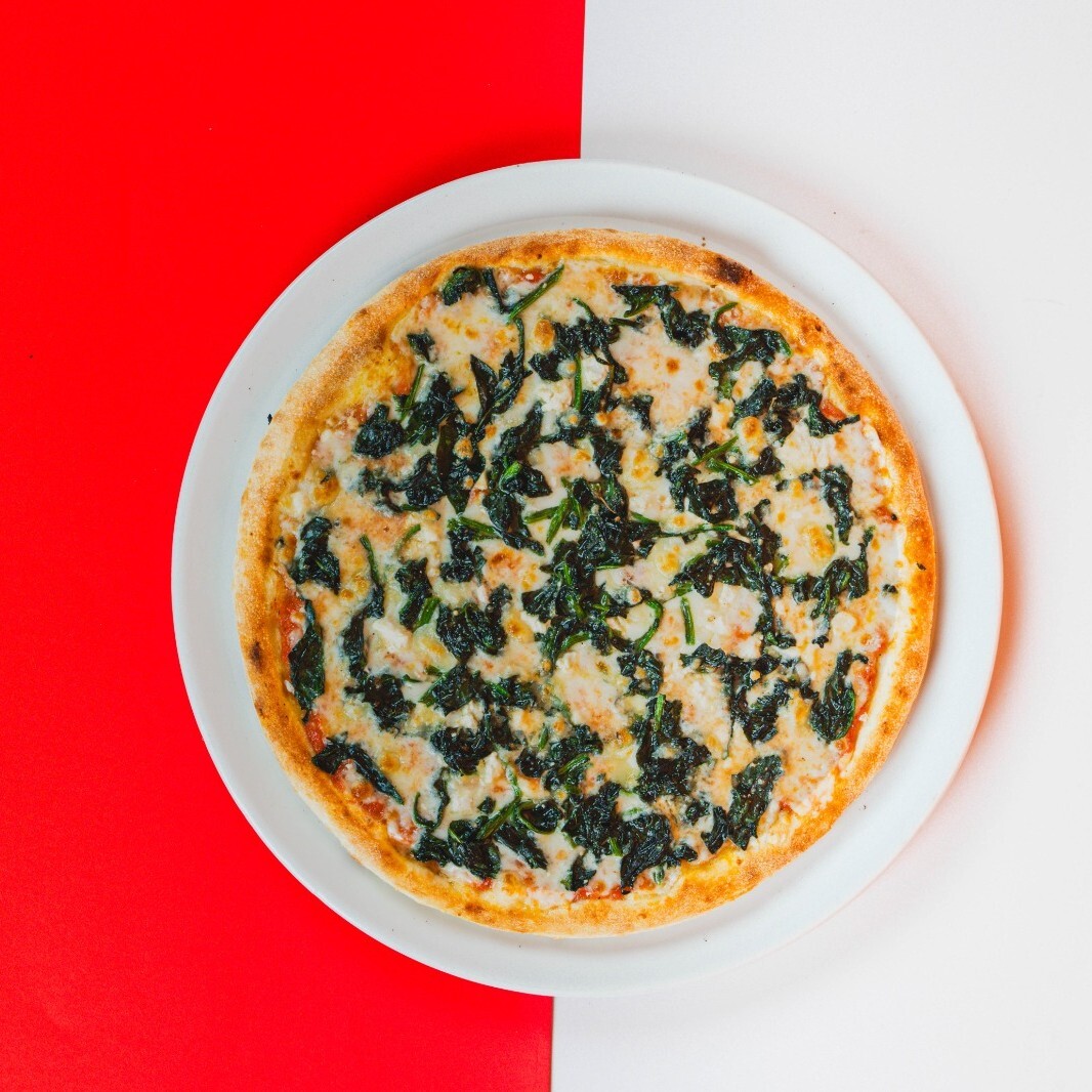 Ispanaklı Ricotta Pizza (1 Kişilik)