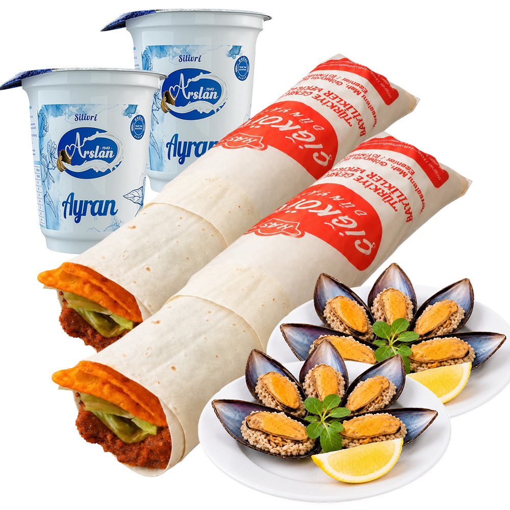 Çift Doritoslu Ultra Mega Dürüm Midye Menü