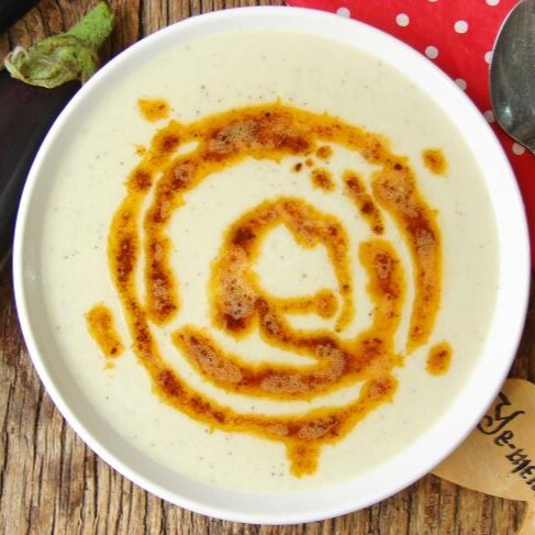 Köz Patlıcan Çorbası (Tam)