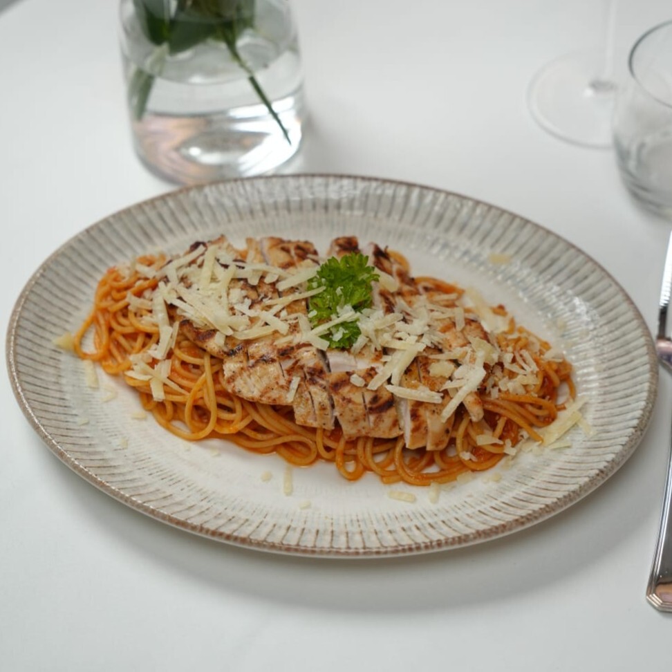 Krema Soslu Tavuklu Spagetti