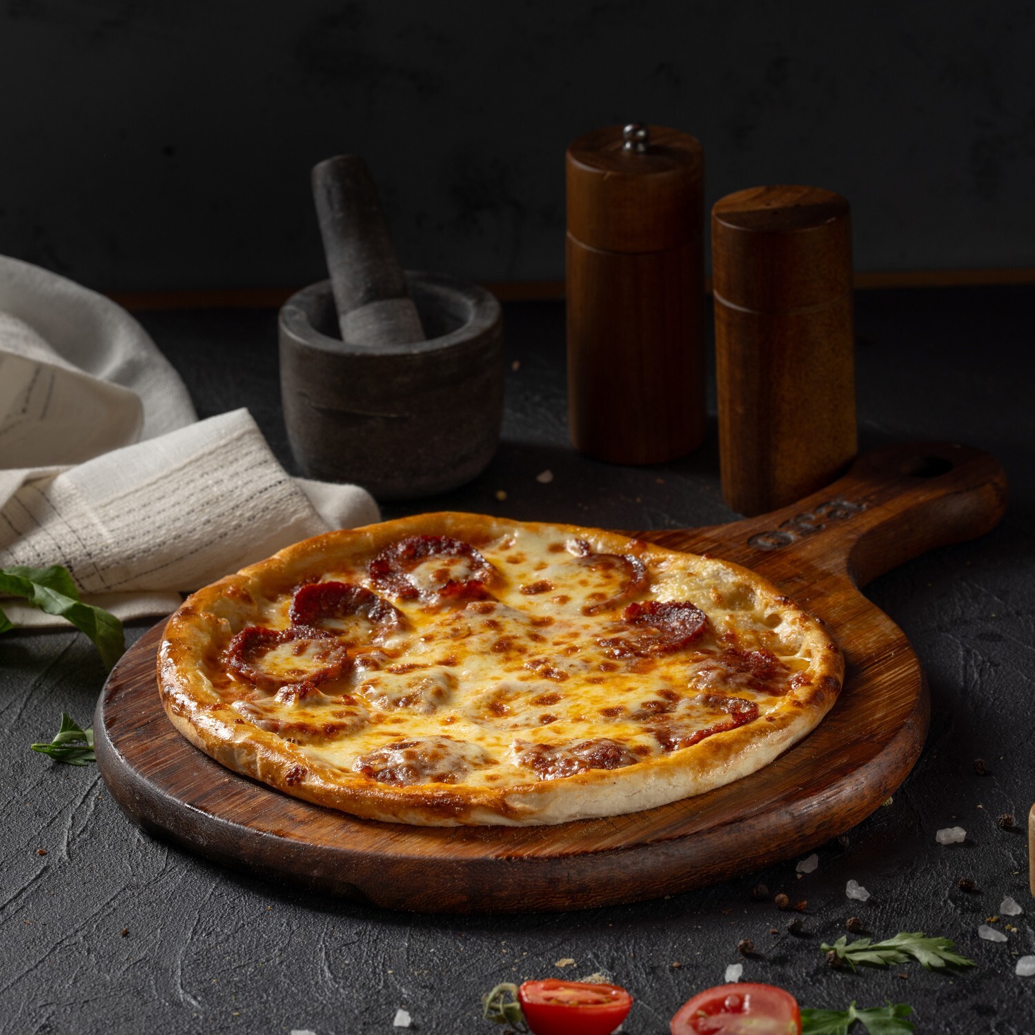 Sucuklu Kaşarlı Pide