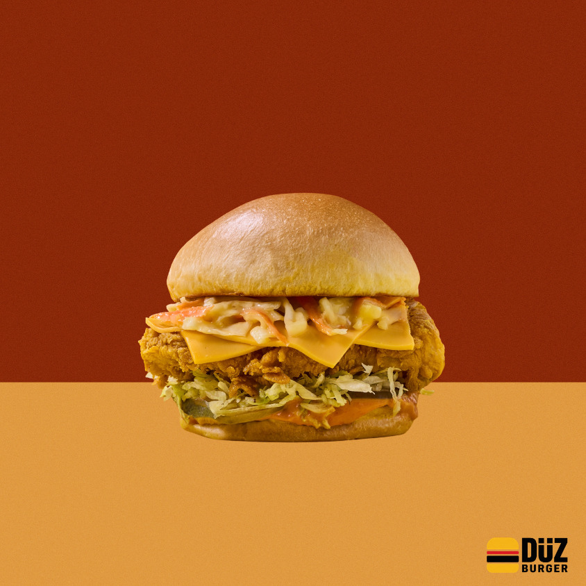 Acılı Çıtır Tavuk Burger