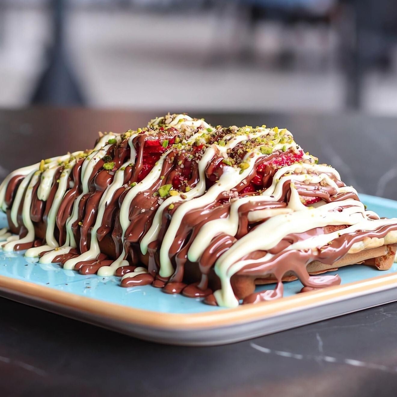 Çileklerin Efendisi Waffle