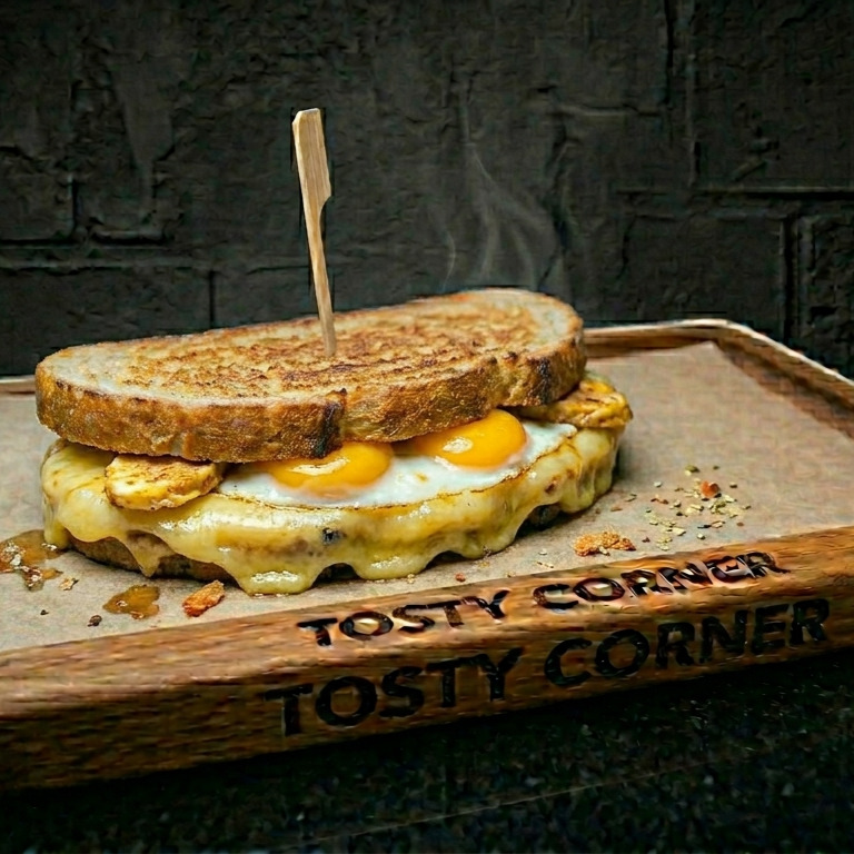 Yumurtalı Kaşarlı Tost