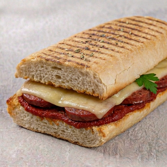 Sucuklu Tost (Yarım)