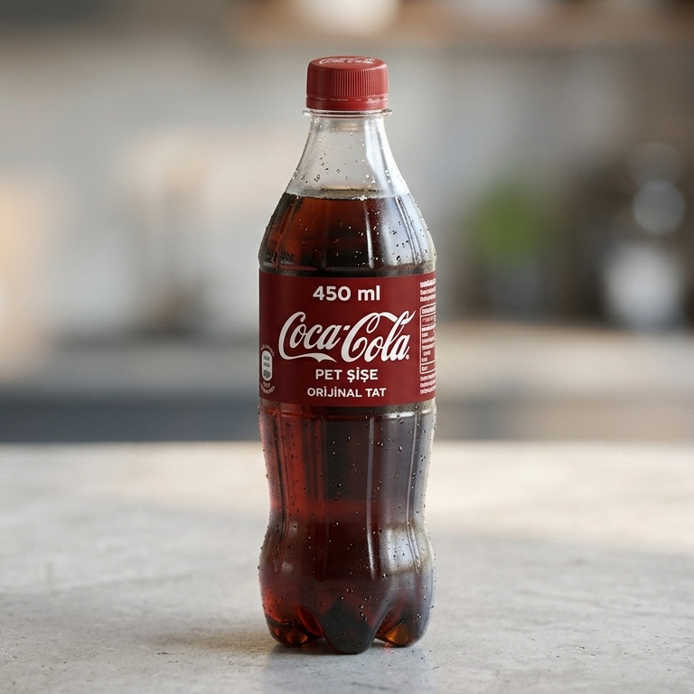 Pet Şişe 450 ml. Coca Cola