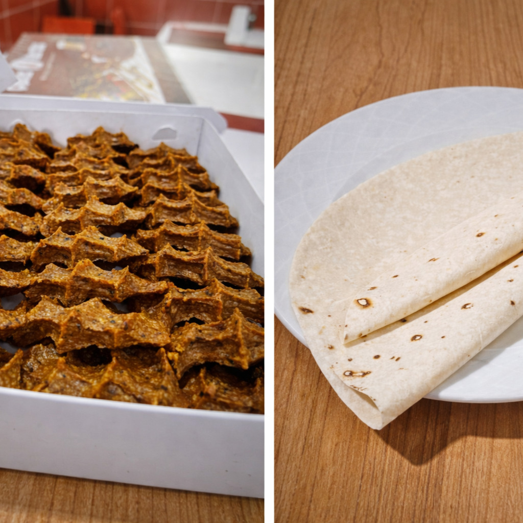 Çiğ Köfte (500 gr + 5 Lavaş) (Garnitürsüz)
