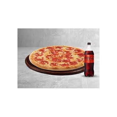2 Sucuklu Pizza Orta 1 Lt Kola