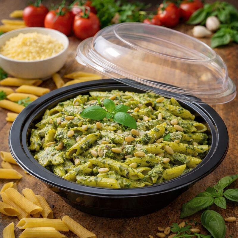 Pesto Soslu Tavuklu Penne