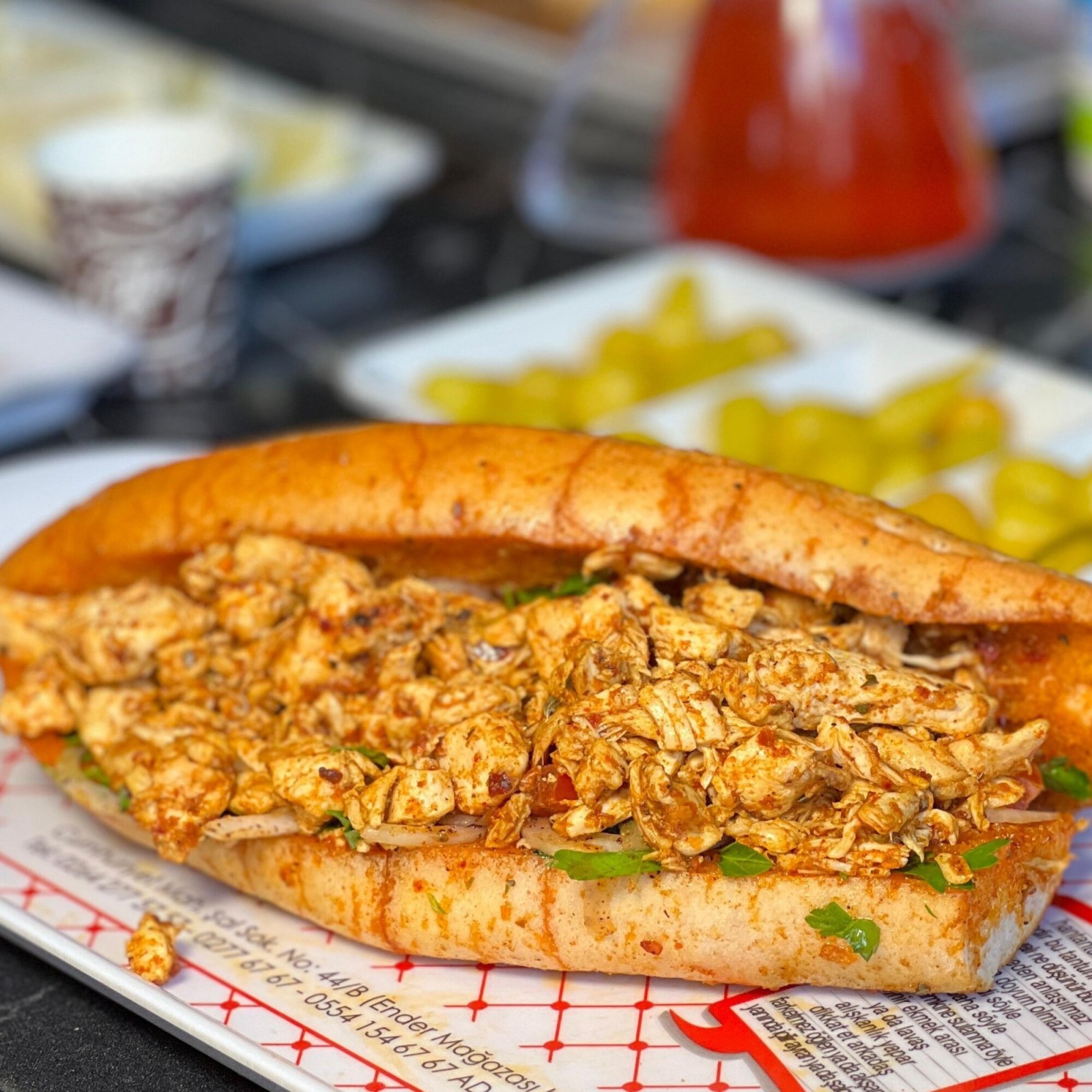 Ekmek Arası Tavuk Tantuni