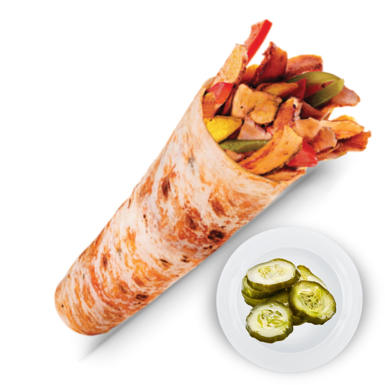 Lavaş Ekmek Tavuk Döner