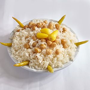 Nohutlu Pilav