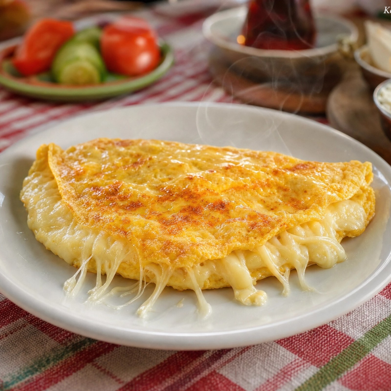Kaşarlı Omlet