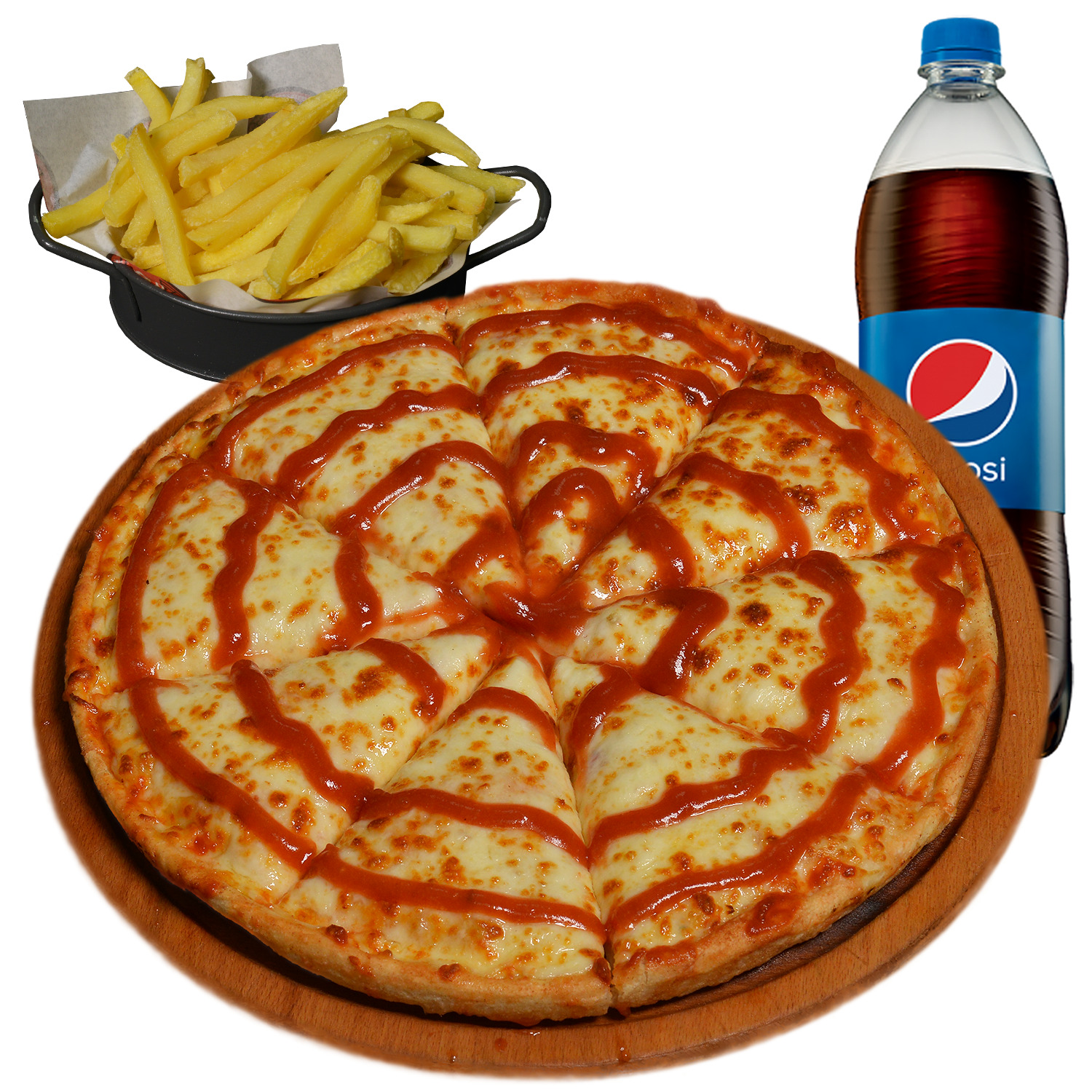 Süper 4'lü pizza (orta)menü