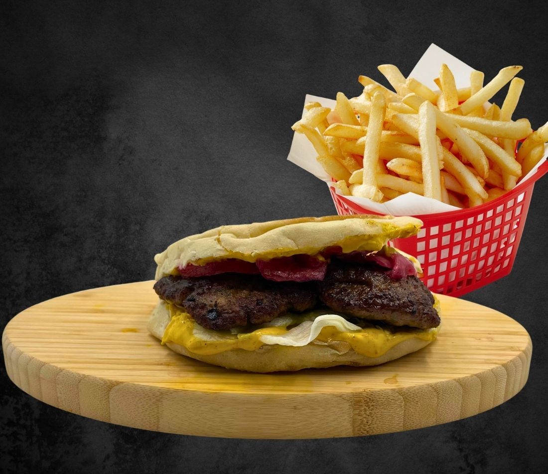 Ballı Hardal Bazlama Smack Burger Menü