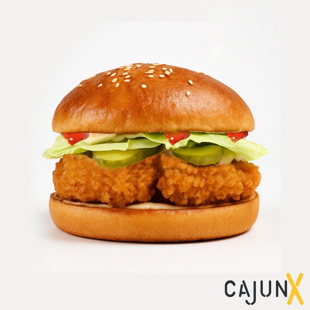 Cajunx Acılı Burger