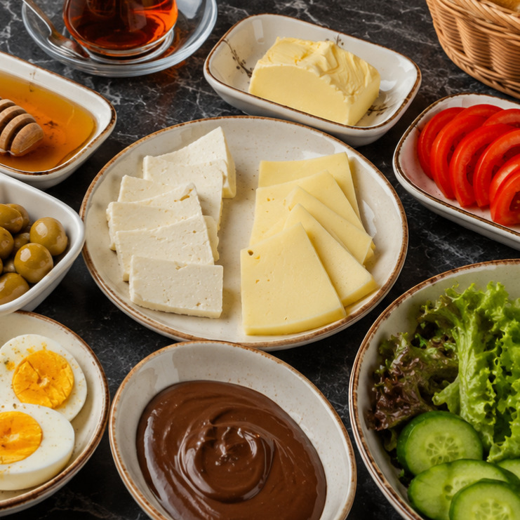 Klasik Kahvaltı Tabağı