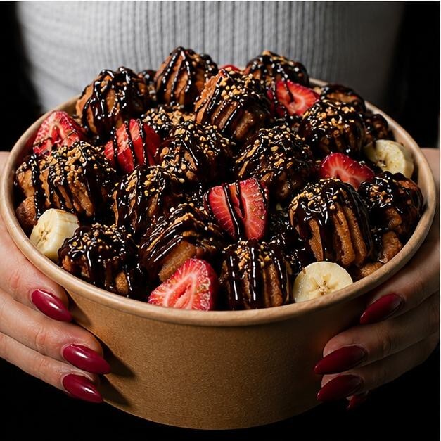 Bitter Çikolatalı Churros