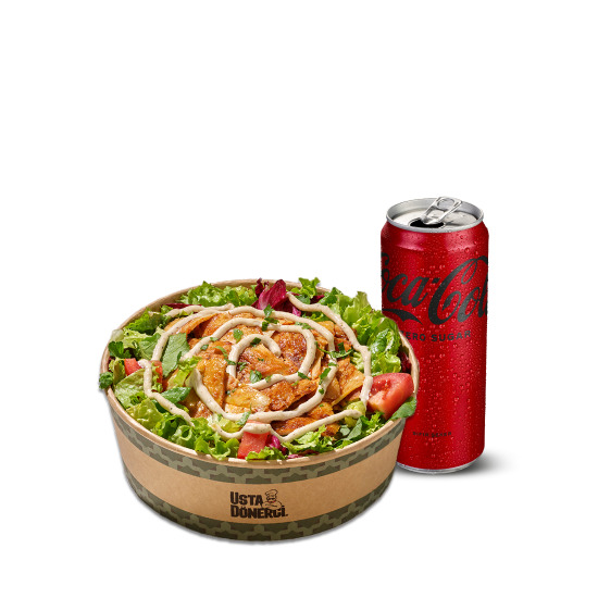 Ustasından Tavuklu Salata Menü