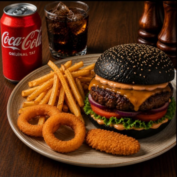black burger